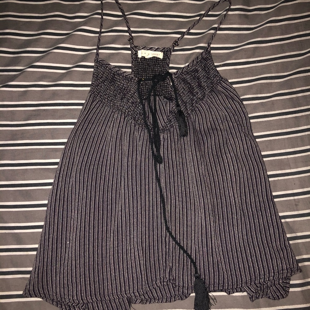 L.A. Hearts tie front tank
